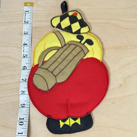 Vintage Golf Pot Holder Home Decor Golfer Fathers Day Gift Collectibles Golfing - Picture 3 of 4